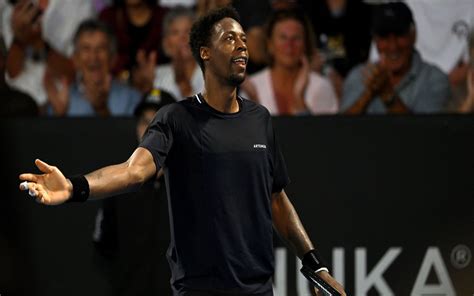 Gael Monfils' Ultimate Tennis Showdown disqualification reason .